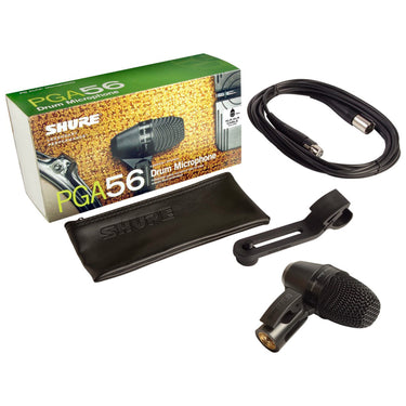 Microfono Shure Dinamico Para Percusion Y Tambores Con Cable Pga56-Xlr